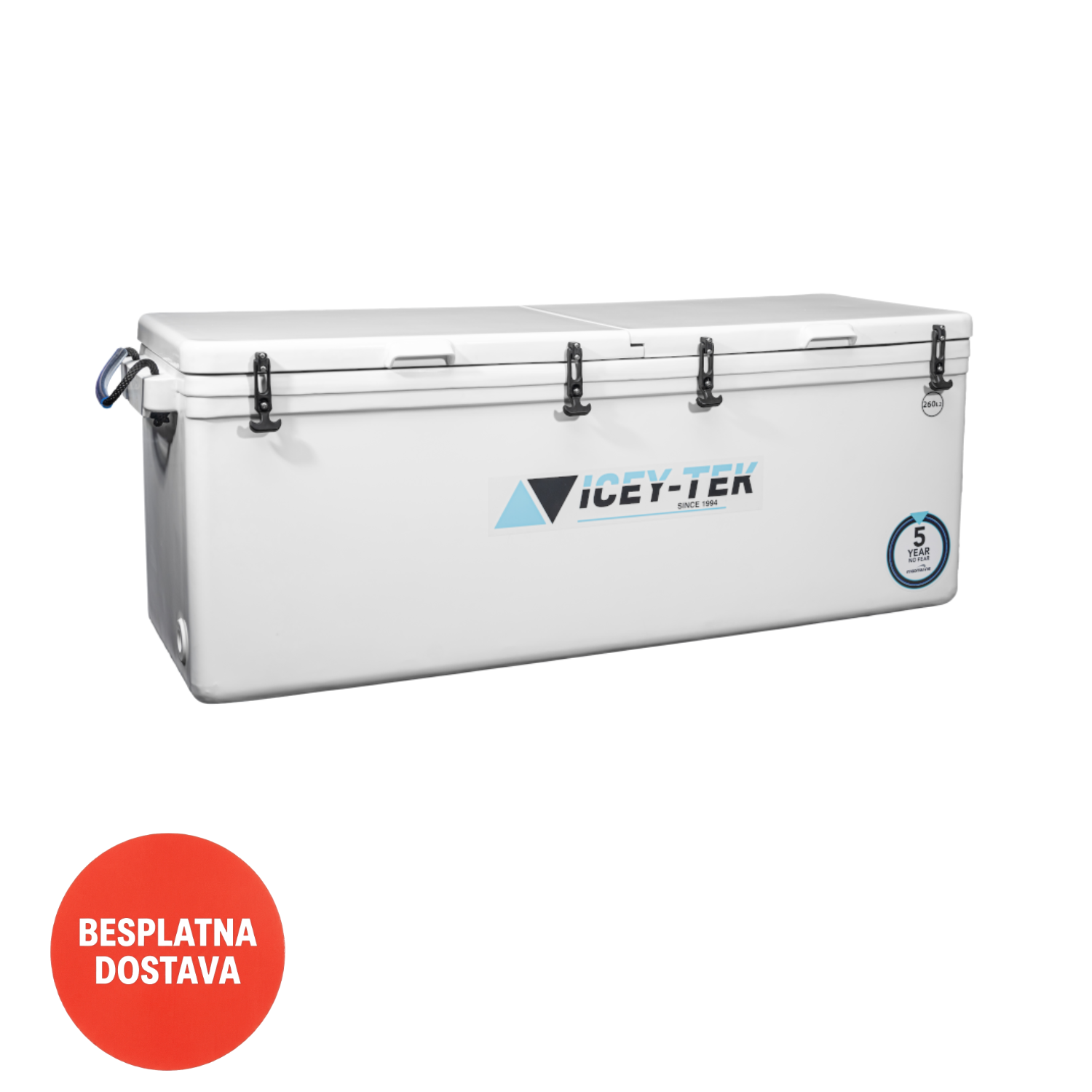 ICEY-TEK Ledenica 260L CEY-TEK 260L profesionalna pasivna ledenica jacera za brod i ribolov velikog kapaciteta