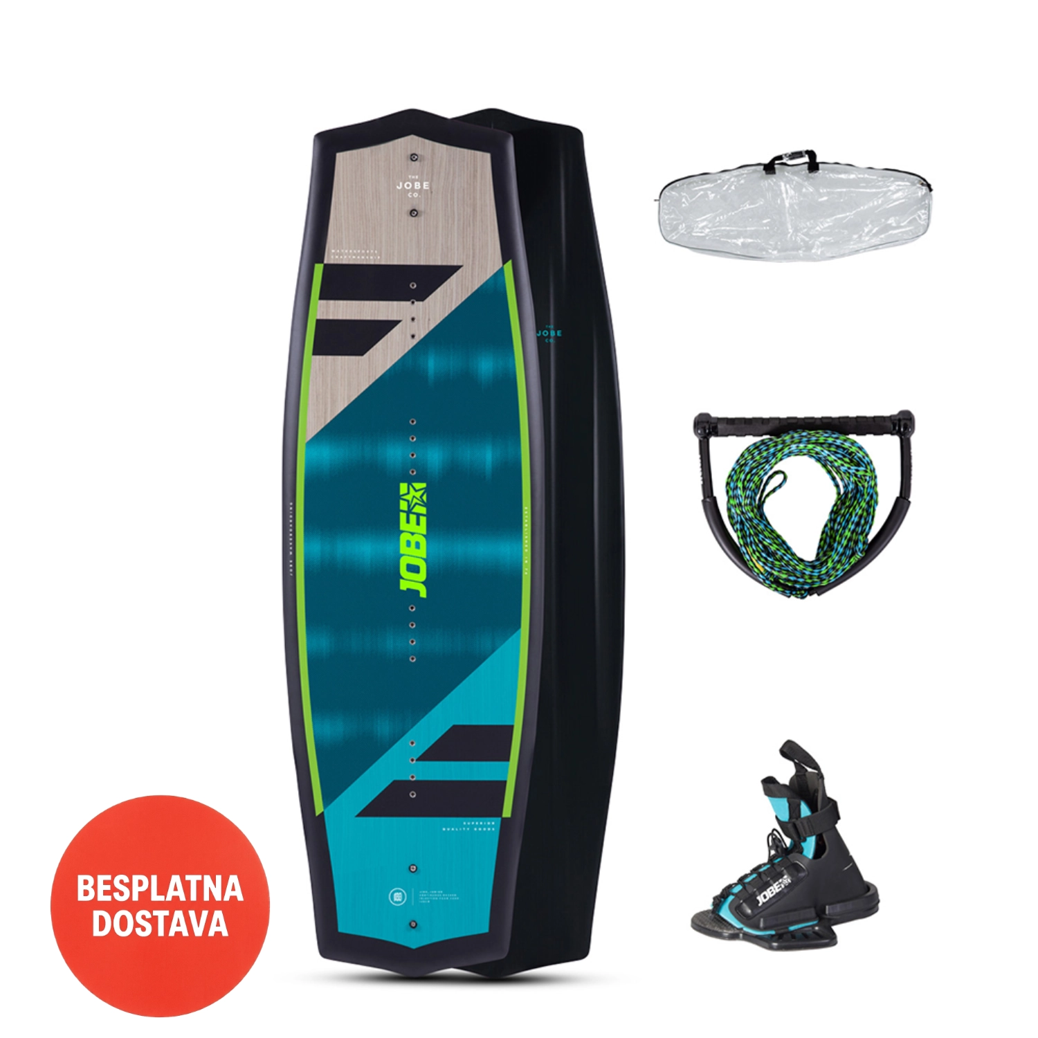 JOBE Jinx Wakeboard Package 128 JOBE Jinx Wakeboard Package 128