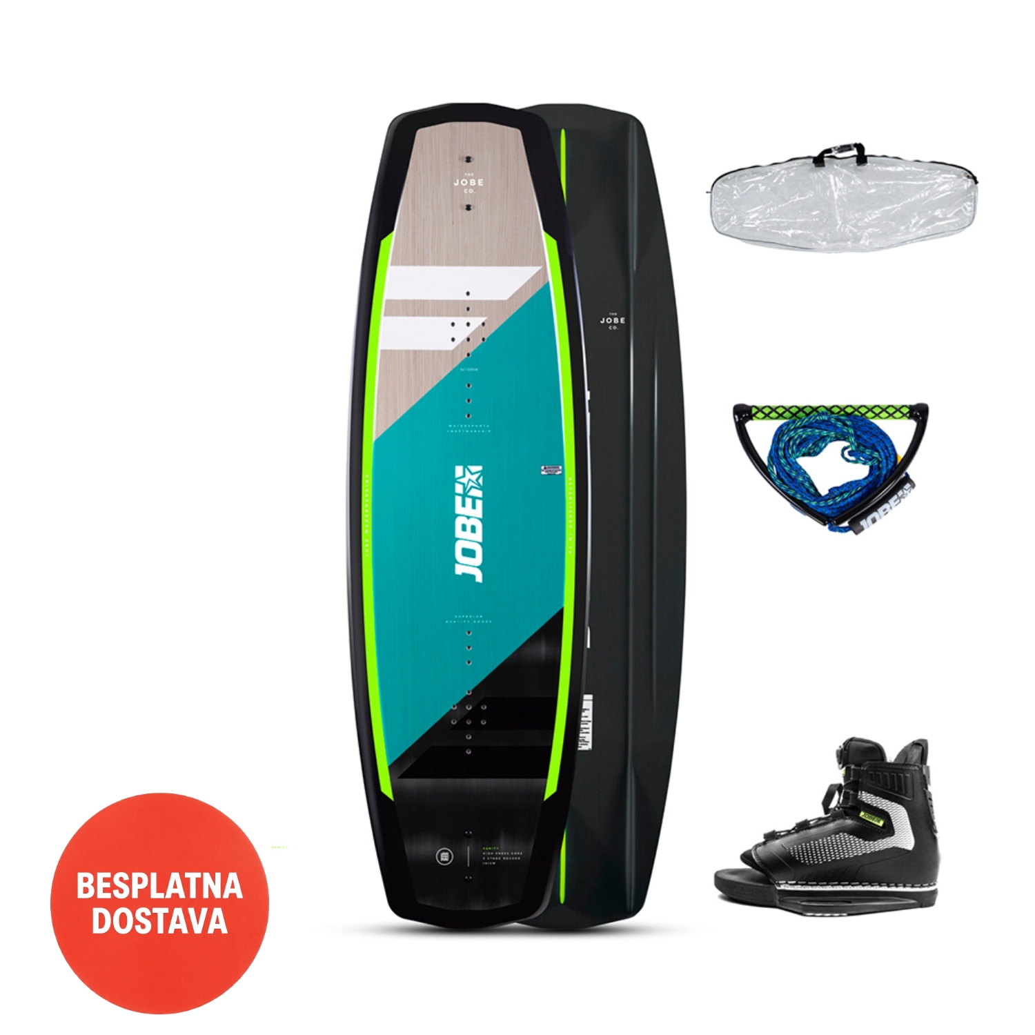 JOBE Vanity Wakeboard 141 & Maze Bindings Package JOBE Vanity Wakeboard 141 Maze Bindings Package