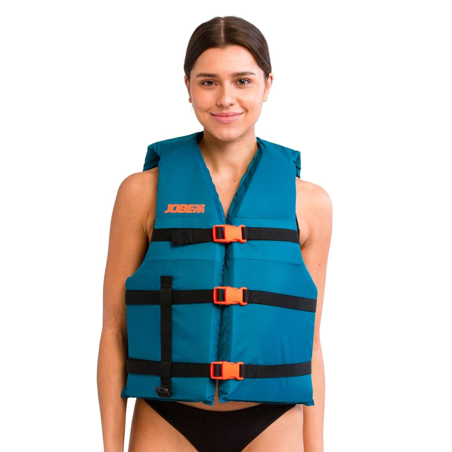 244823003-zoom (1) JOBE prsluk za vodene sportove – Universal Life Vest Teal tirkizne boje s YKK kopčama