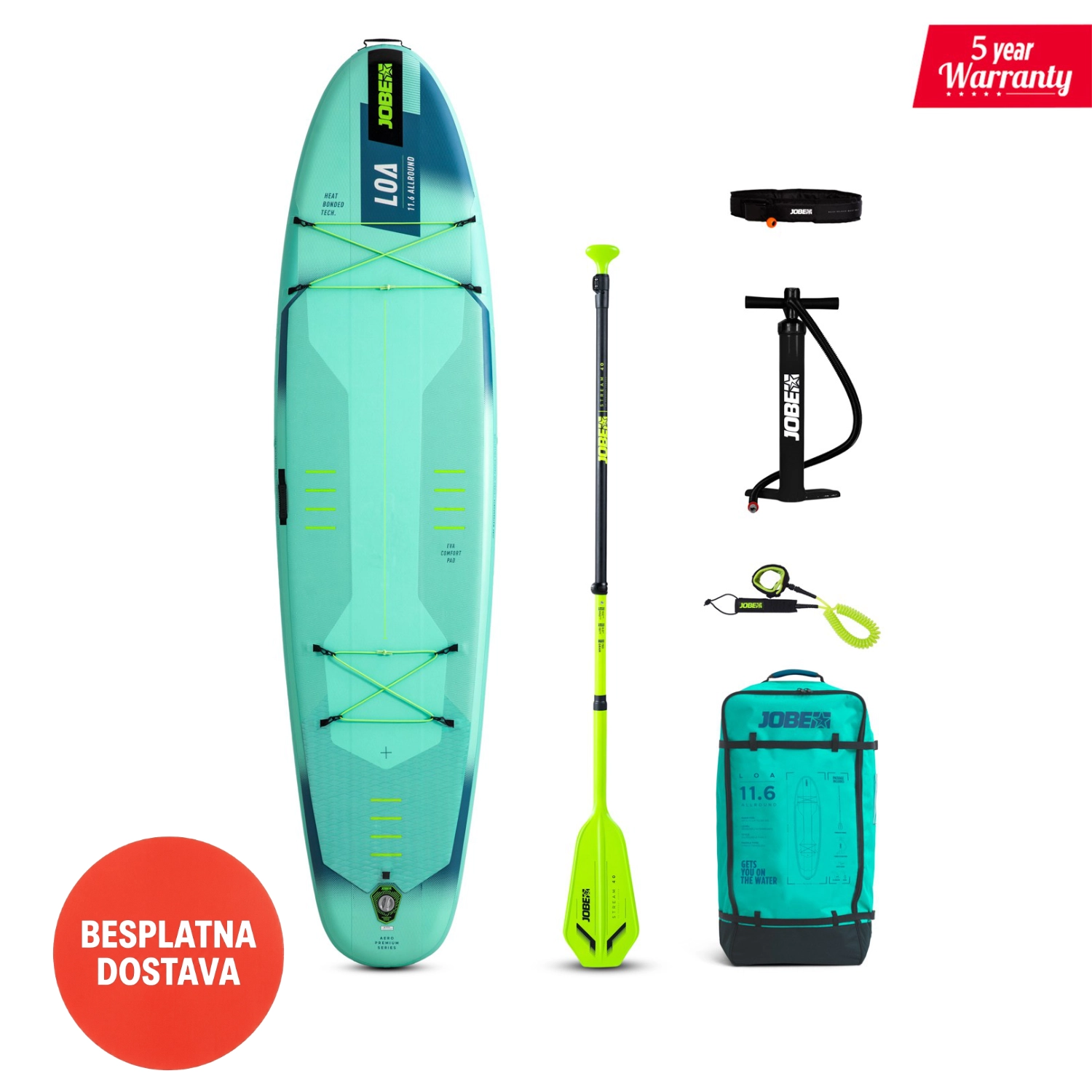 Aero SUP LOA 11.6. Package Aero SUP LOA 11.6. Package