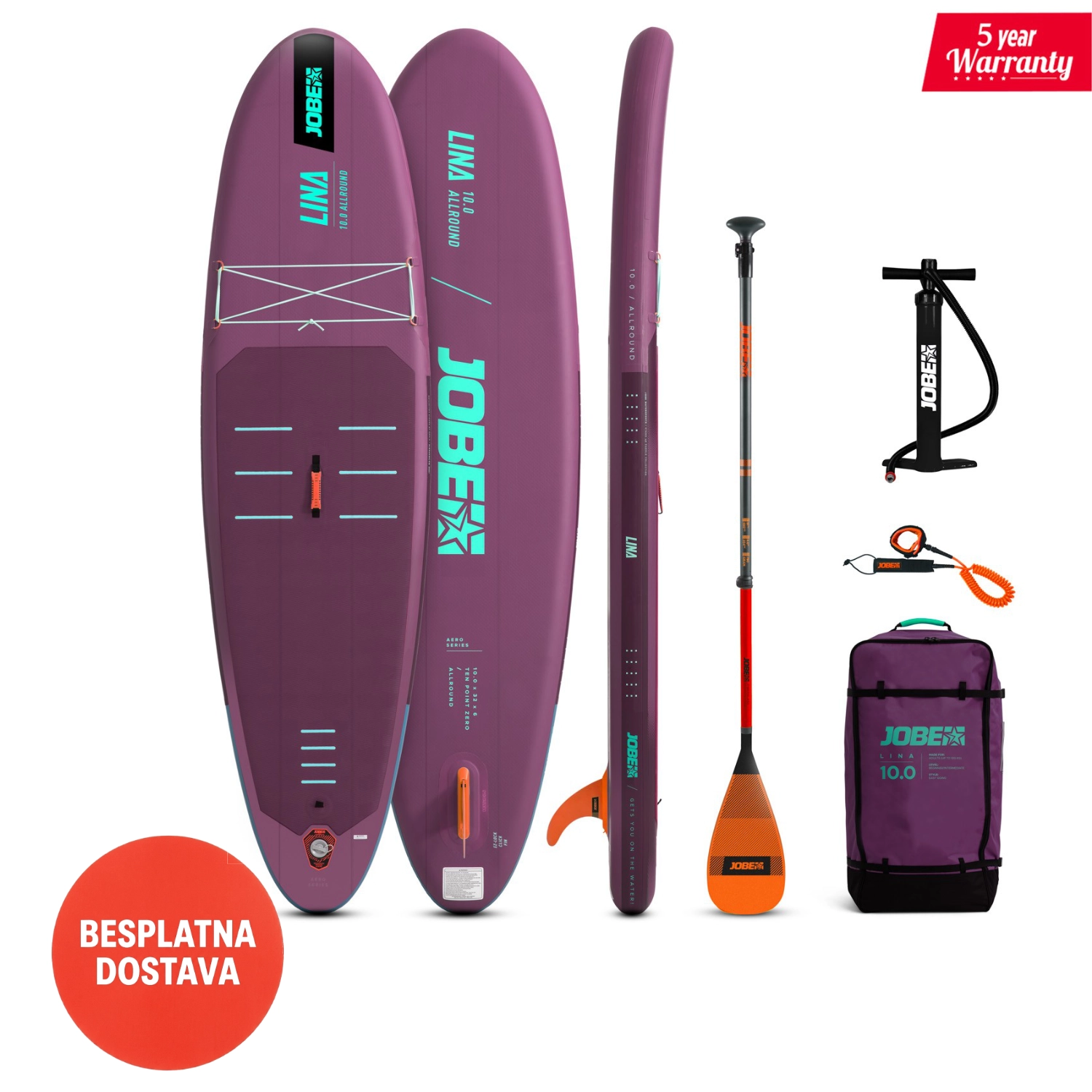 Aero Lina SUP Lite Board 10.0. Package Aero Lina SUP Lite Board 10.0. Package