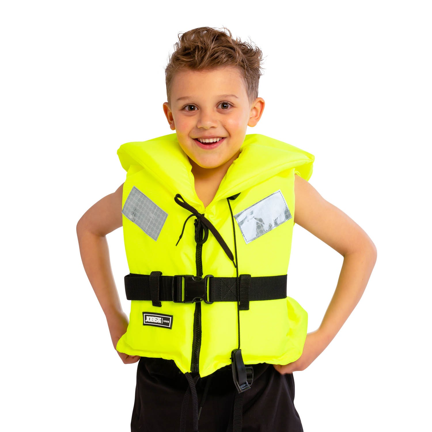 244823010-zoom Jobe Comfort Boating Life Vest Yellow sigurnosni žuti prsluk za spašavanje od 100N s ovratnikom