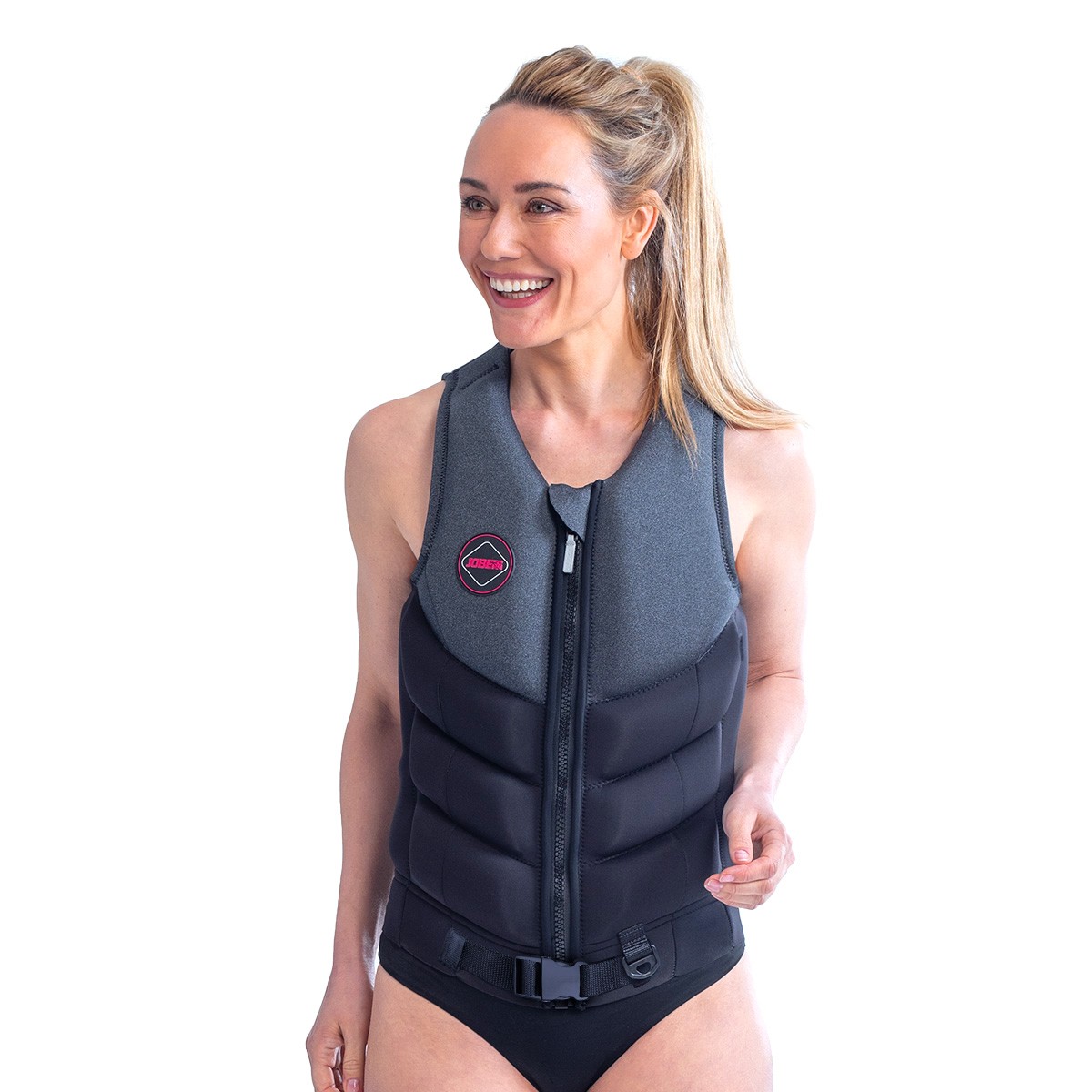 JOBE-FRAGMENT-GIUBBOTTO-SALVATEGGIO-WOMEN-GREY-244920019-zoom-1200x1200 obe Fragment Vest Women Grey elegantni sivi ženski prsluk za uzgon od super rastezljivog neoprena