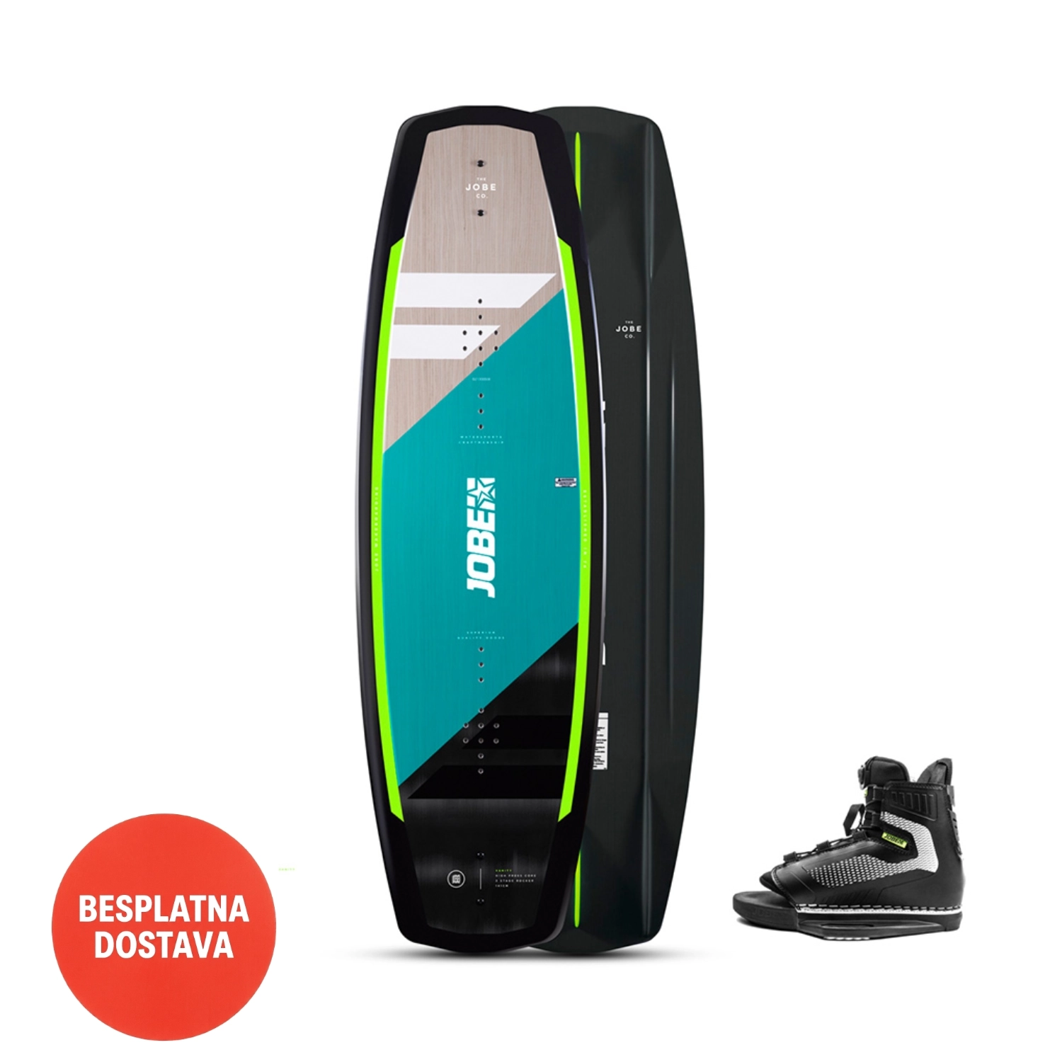 JOBE-Vanity-Wakeboard-141-Maze-Bindings JOBE Vanity Wakeboard 141 Maze Bindings